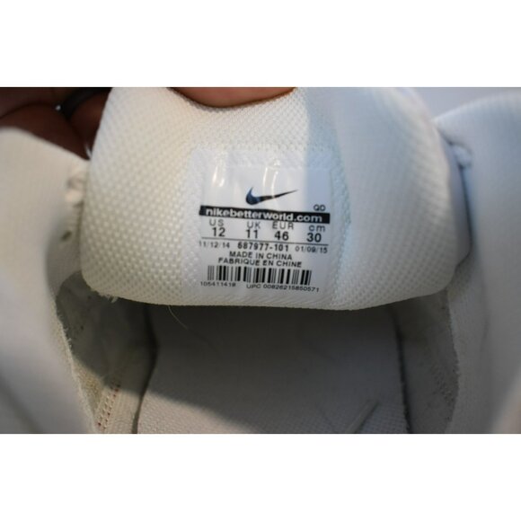 Nike Air Max LTD 3 687977-101 Men\'s 12 Sneaker White Black Low Top Running Shoes main image 7